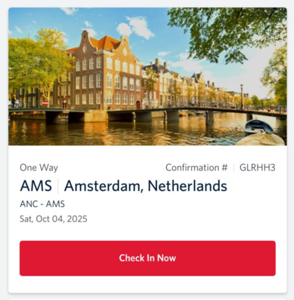 False  **“Check In Now”** -No booked or purchased ticket 
