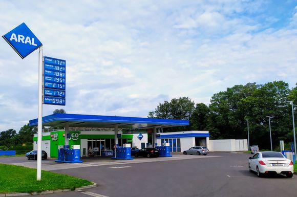An Aral fuel station in Mülheim an der Ruhr which I use quite often and where some antics took place this summer 