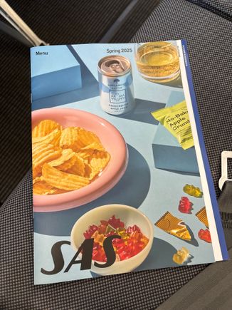 Spring menu cover