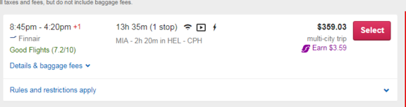 MIA-CPH $359