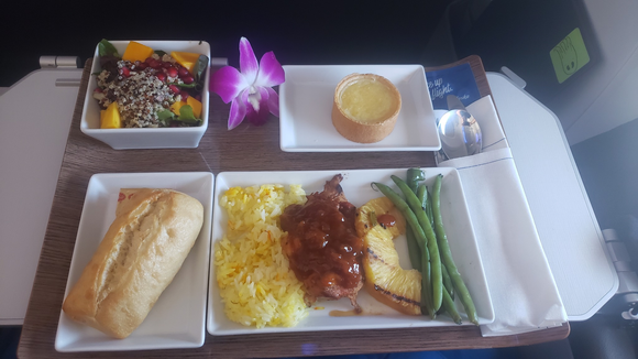 The meal itself
