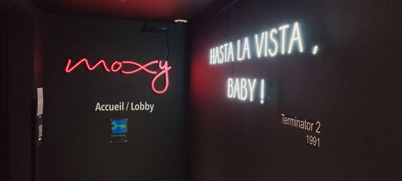 The entrance lobby 