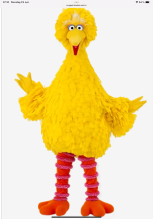 Big bird with Bavarian accent ?