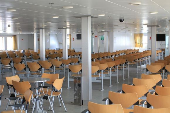 Ferry interior seating