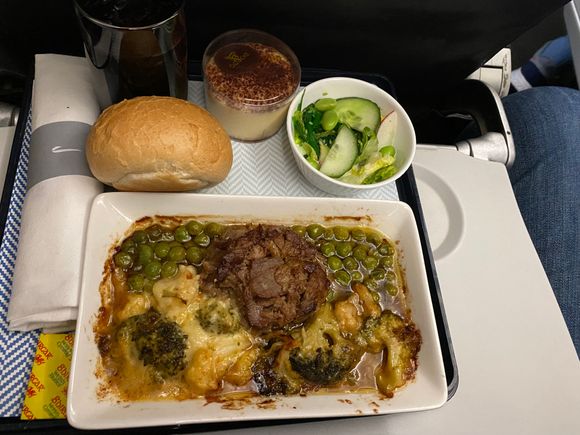 Lamb, meat was fine but veg cooked to sog isn’t my bag.