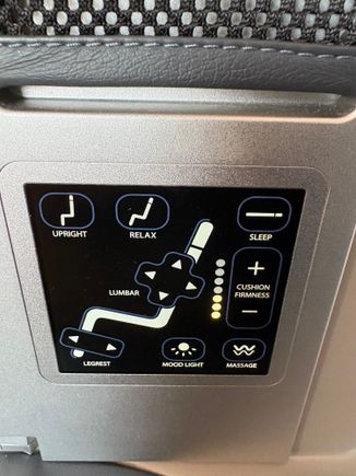 Seat controls