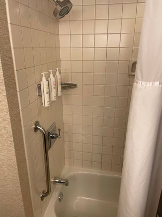 Shower was gross.