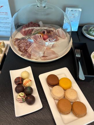 Cold cuts and desserts