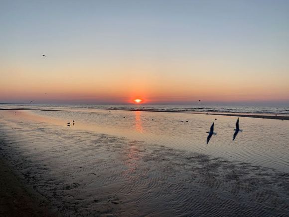 Beautiful Sunset in Jurmala