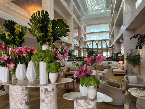 Hotel lobby