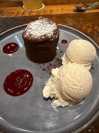 Melting Chocolate Soufflé 