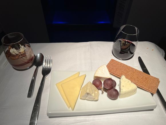 Cheese Plate & Chocolate Mousse 
