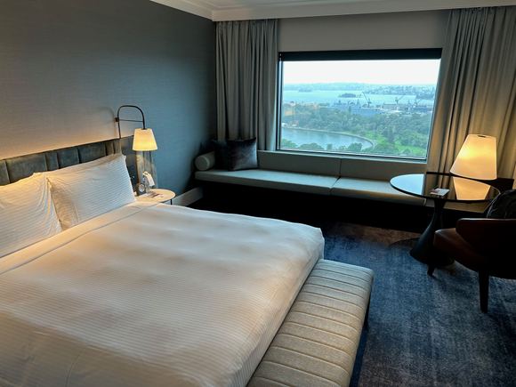High floor club room with East Harbour view