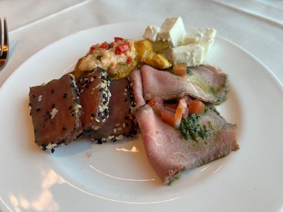 Hors d’ oeuvres from the Buffet