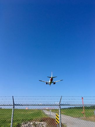 24left landing on YQB runway 24