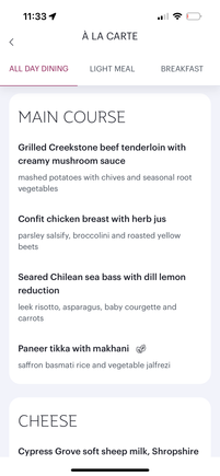 Trying to decide between the beef tenderloin or seared chilean sea bass. Any recommendation?