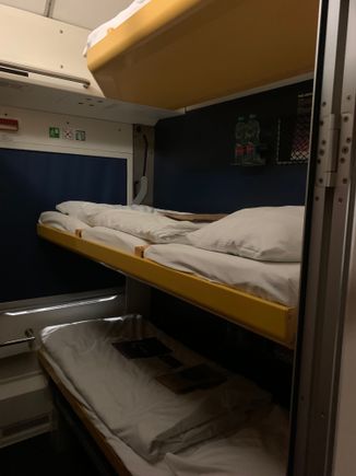 Another compartment set up as a triple