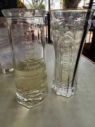 St Germain cocktail. Yum! 