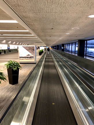 The ghost town of SFO.