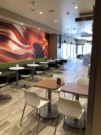 Dining area.