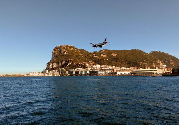 Always nice seeing landing aircraft when doing a bit of fishing...