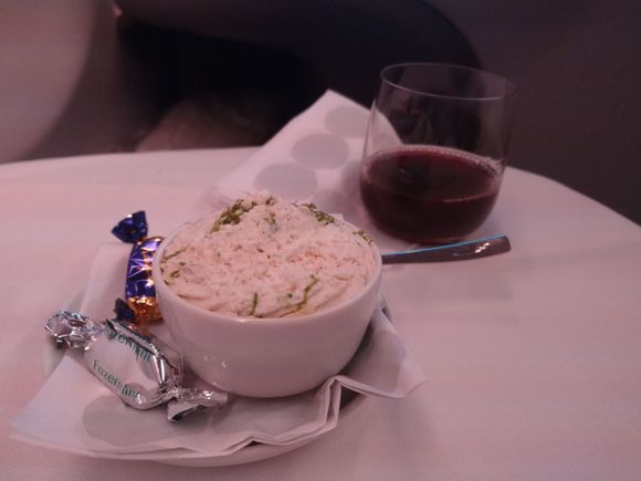 Dessert - Key Lime Pie with the Finnish (port like) XO