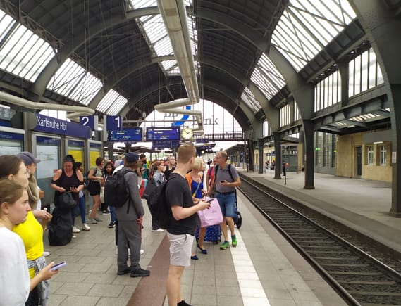 Karlsruhe main station 