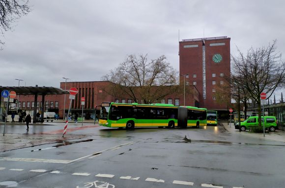 And Oberhausen main station is an imposing edifice