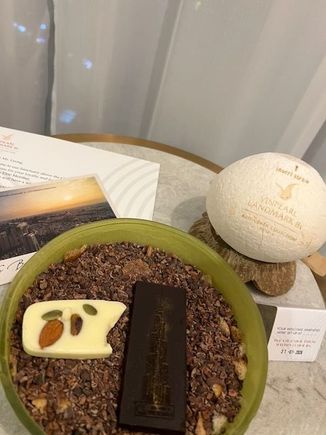 I had half of the white chocolate bar before I took the photo.