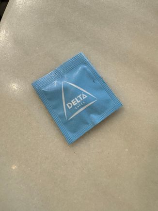 sweetener packet at a Lisbon coffee shop (pic is from yesterday, but we have seen the same ones in multiple locations)