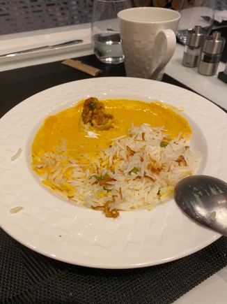 My mom had an Indian vegetarian dish whose name escaped me. 