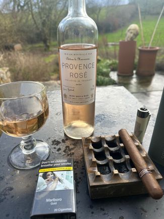 BBR basic Rose yesterday, ok but not great.....although the Rugby I was listening to was much better