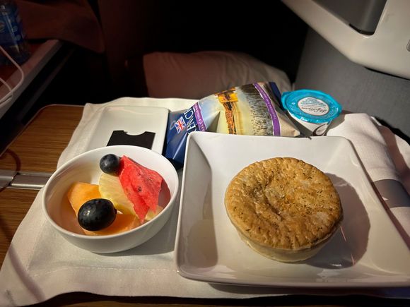 Pot Pie before landing