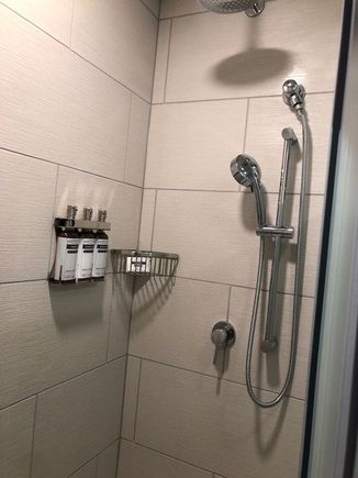 inside shower
