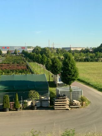 The outskirts of Mannheim, near Sandhofen