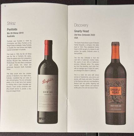 Wine list 4/5