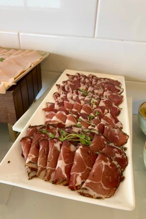 Evening offering at the Club Lounge