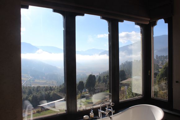 Morning fog in the valley clearing out quickly with the warm November sun