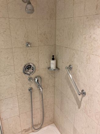 But comes with a shower