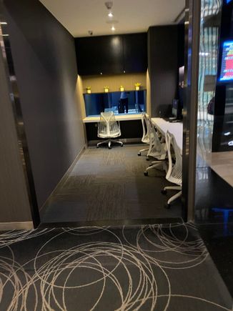 Business centre at Eva lounge 
