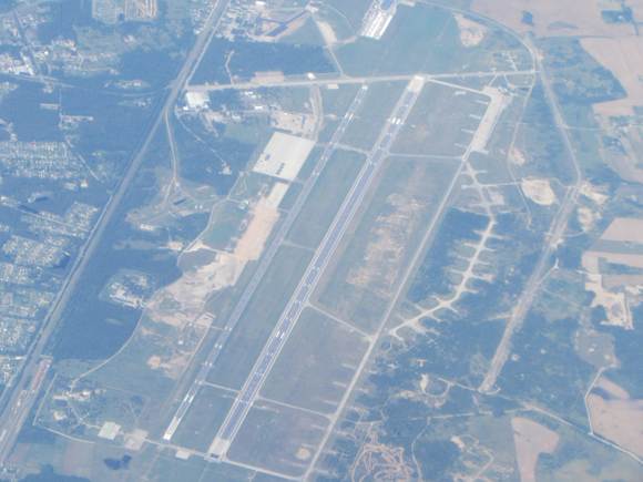 This was some airport maybe more than half the distance out. Can anyone figure out which airport this is?