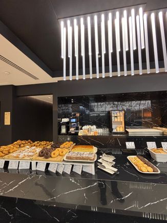 Another buffet area away from the main area 