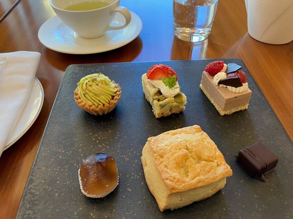 Afternoon tea -- just sweets