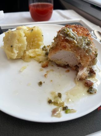 Was juicy even though it was the breast. I personally prefer dark meat.