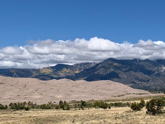Approaching Great Sand Dunes