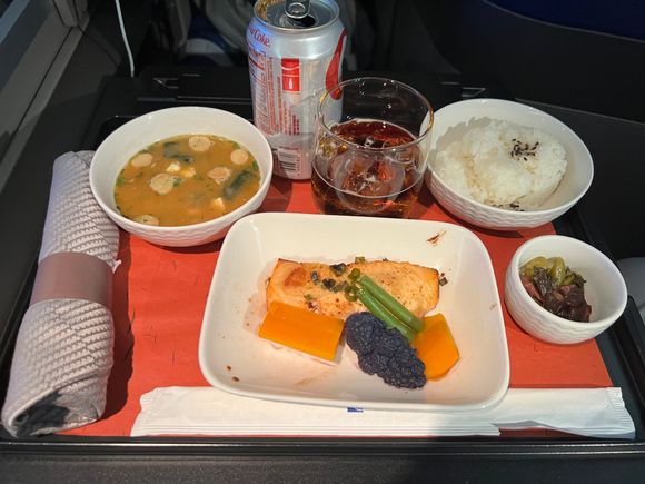 Miso cheese? Salmon: not sure where the cheese was. 