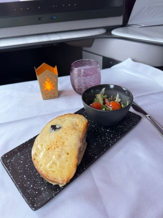 Black truffle croque monsieur 