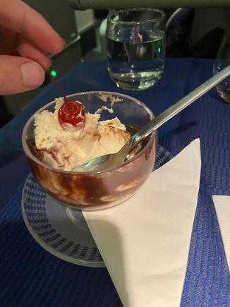 Not a deserts guy but had to customize a Sunday, yummy as usual.