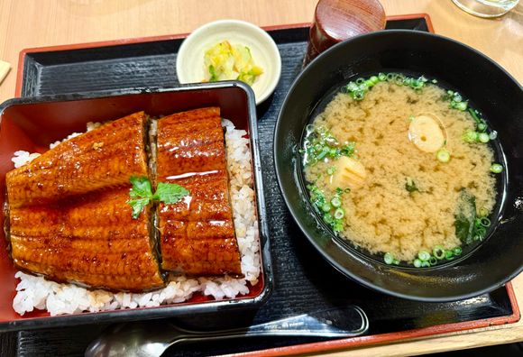 Eel on rice. This one was okay.