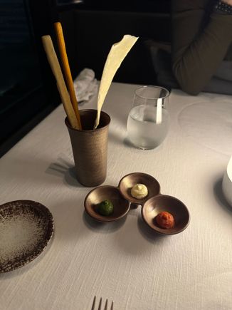 Avra…..bread sticks and dip….inventive dips…